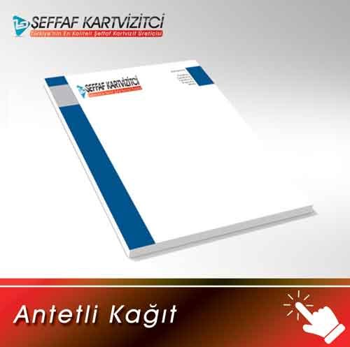 antetli kağıt