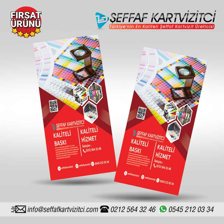 Broşür El İlanı 10x21cm