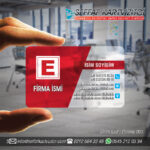 Eczane Şeffaf kartvizit 001