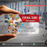 Eczane Şeffaf kartvizit 007