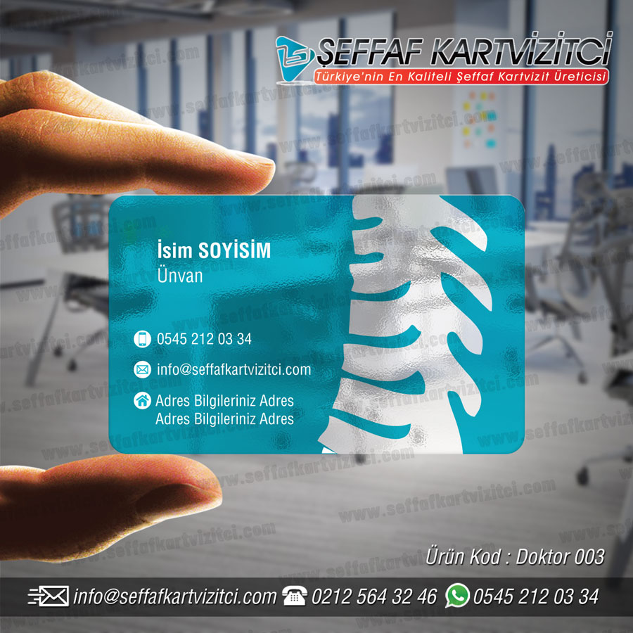 doktor şeffaf kartvizit 003