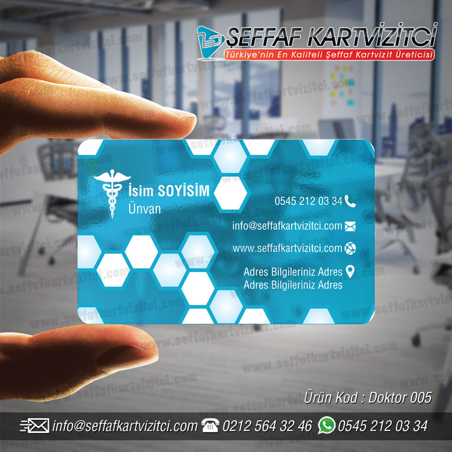 doktor şeffaf kartvizit 005