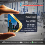 Emlakçı Şeffaf Kartvizit 007