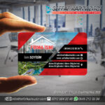 Emlakçı Şeffaf Kartvizit 008
