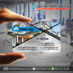 Emlakçı Şeffaf Kartvizit 012