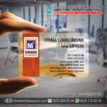 Mali Müşavir Şeffaf Kartvizit 001