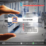 Mali Müşavir Şeffaf Kartvizit 009