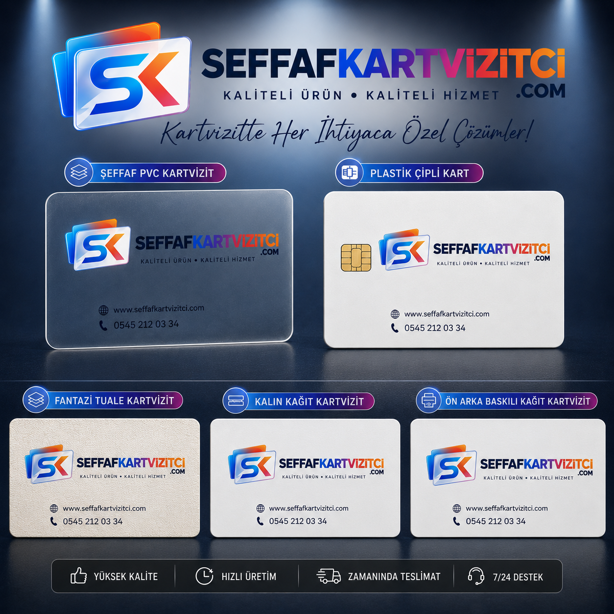 Kartvizit Çeşitleri